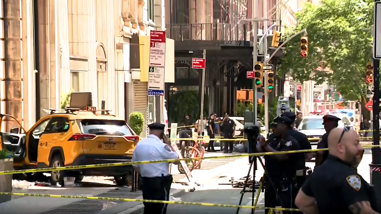New York City authorities provide update on taxi driver that plowed into crowd Fox News Video